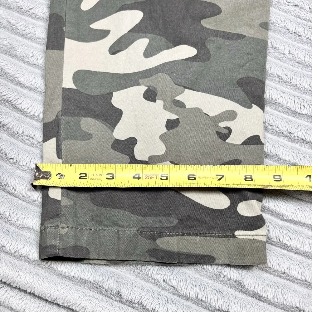 Tommy Hilfiger Camouflage Pants Mens 40x30 Green Camo Flat Front‎ Custom Fit
